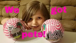 LOL Surprise Lights Glitter Pets Opening!