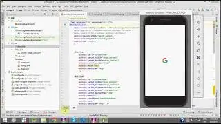 Android App Sample1- Prototype of Two Field New User Sign Up Screen (User Name and Gender)