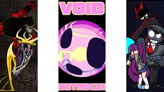 Void, but every turn a different character sings it [FNF]