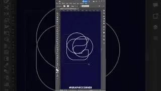 Logo Design Letter G in Illustrator | #illustrator #shorts