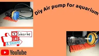 DIY air pump for fish tank