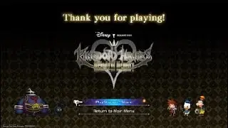 KINGDOM HEARTS Melody of Memory DEMO Version 