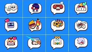 brawl start new animated pins