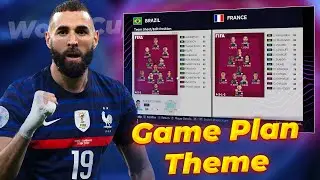 New Game Plan Theme for PES 2021 PC 🔥WorldCup Qatar 2022 Edition 😍