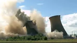 Nuclear Tower Explosion With Ave Maria...
