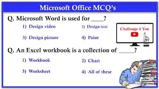Top 50 MS Office Mcq Question with Answer - For all Competitive Exams - JKSSB MS Office Mcqs