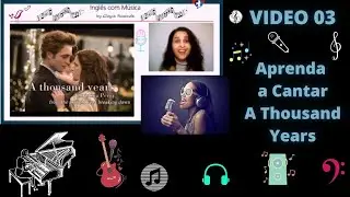 Aprenda a Cantar - A Thousand Years #christinaperri #athousandyears