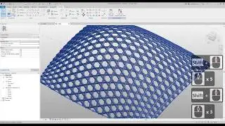 Revit Tutorial (Day 80) - Mass with curtain panel pattern based