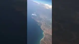 Türbülans Korkusu - Bulutların Üzerinde Akdeniz Manzarası - Kuş Bakışı