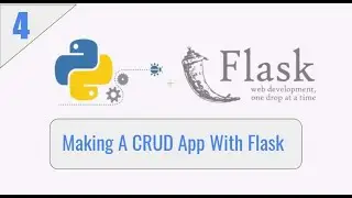 Flask CRUD Application With SQLite| Tutorial 4 | Python Flask