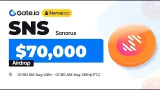GATE İO Sonorus (SNS) ve Ücretsiz Dağıtım  AİRDROP #btc #gateio #ethereum #crypto