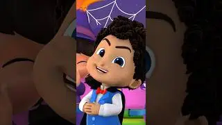 Halloween Wheels On The Bus #shorts #halloweensongs #boombuddies #trending #viral