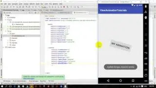 Android Animation Series Tutorial 9 Android Sequential Animation | View Animations