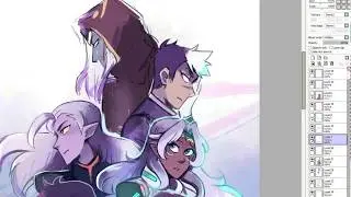 Not ready for s6 [voltron speedpaint]