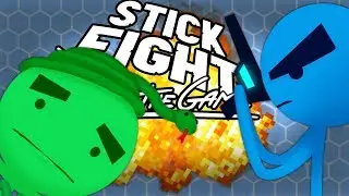 EXPLOSIONS VS YOUTUBERS - Stickfight The Game Multiplayer Gameplay #3