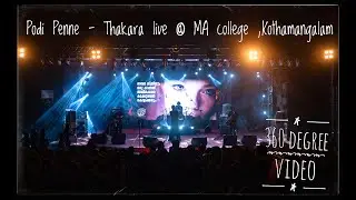 Podi Penne(പോടി പെണ്ണെ)by Thakara- Live at Mar Athanasius,Kothamangalam (360 video)