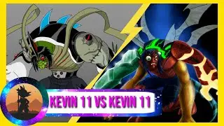 Kevin 11 vs Kevin Levin (Omniverse mutation; flashback) | Junior Artist X