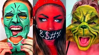 Removal of Special Effects (SFX) Makeup vs No Makeup