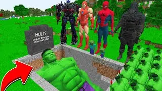 HULK HÜZÜNLÜ ÖLÜMÜ 😱 - Minecraft