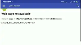 Smart WebView App Part-11. Error Http and Https. Aide