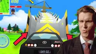 TOYOTA  SUPRA 😱 VS BIGGEST RAMP in Dudetheftwars 🤯😨!! |Part 2 | SADUU DUDE #viralvideo#dudetheftwars