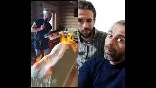 evi yaktık deney