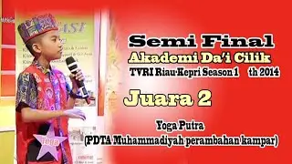 SOMBONG juara 2 adc tvri season 1 th 2014 yoga putra (pdta muhammadiyah kampar) semi final