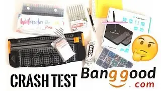 CRASH TEST SITE BANGGOOD - Papeterie - art - créatif