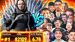 Warzone #1 Player vs $1,000,000 Pro Tournament Lobby!