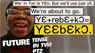 Lesson 33:Future Tense in Twi pt2