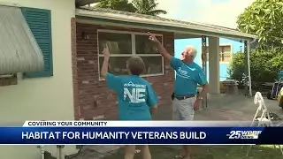 'They did a great job': Local veteran in Boynton Beach praises Habitat for Humanity volunteers