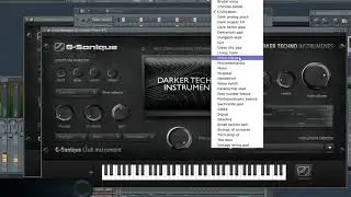 Darker Techno Instruments - VST & AU plug-in for deep hypnotic Berlin/Detroit techno, Synth-Rompler