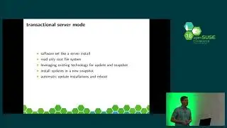 openSUSE Conference 2018 - openSUSE Leap Release