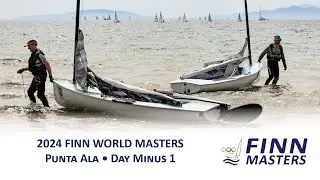 Highlights from 2024 Finn World Masters - Day Minus 1