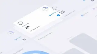 Clean SaaS UI Design with Smooth Motion
