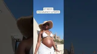 27 week pregnancy update #pregnanyjourney #secondtrimester #mallorca #babymoon