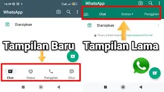 Cara Merubah Tampilan Tombol Navigasi Bar WhatsApp // Tombol Navigasi Bar WA Berubah