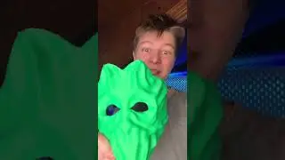 I designed and 3d printed a Halloween Mask