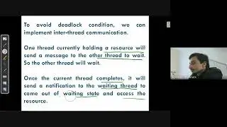 JAVA | DEADLOCK SITUATION | INTER-THREAD COMMUNICATION