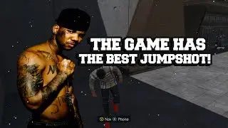 THE GAME AND THE WALKING L FLIGHT DROPS OFF RANDOMS AT THE PARK ON NBA 2K18!