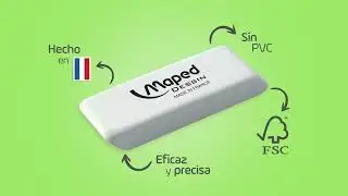 Maped - White Eraser - Spanish