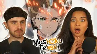 THIS IS A NEW RUDEUS! - Girlfriend Reacts To Mushoku Tensei Season 2 Episode 4 REACTION!