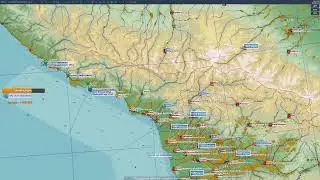 Работаю по воздуху на сервере  Flightsimgeeks в DCS World