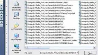 How to Use a png Template