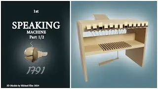 1st Speaking Machine (Wolfgang von Kempelen 1791) - Speech synthesis - Development stage's