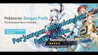 Habis-habis'an Gacha Ayaka di Jam-Jam Terakhir | Genshin Impact Indonesia