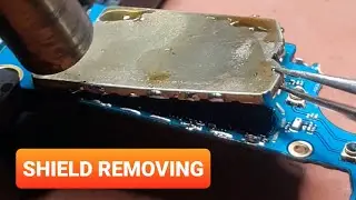 ic shield removing using hot air gun / ic shield remove / any shield remove trick