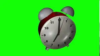 Green Screen Alarm Clock Effect