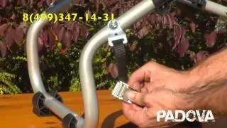 Велобагажник на заднюю дверь Peruzzo Padova Steel (обзор, установка)