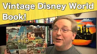 Vintage 1977 Walt Disney World a pictorial souvenir Book with the Magic Kingdom